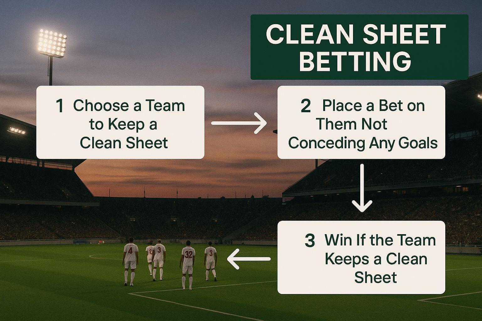 Infographic about clean sheet odds