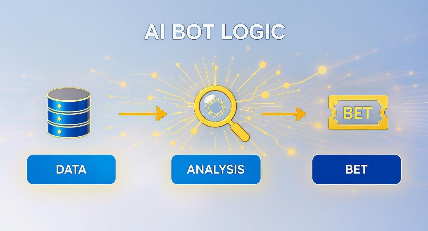 Infographic about ai betting bot