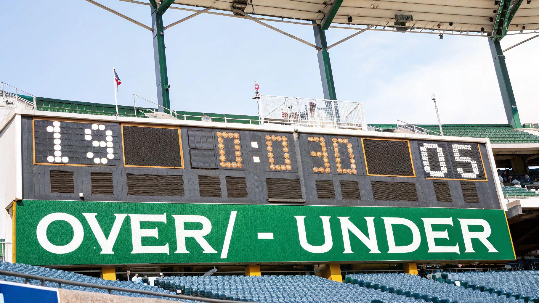Over/Under (Total) Bet